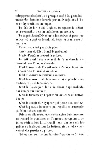 43
(*) Isaac est un personnage de la Bible (chapitre de la Genèse) et du Coran. Il est le fils d'Abraham
et de Sarah. Il est le mari de Rébecca, le père de Jacob et d'Ésaü, et le demi-frère d'Ismaël.
(3*) Jacob est un personnage de la Bible et du Coran. La Bible le connaît également sous le nom
d’Israël, et il est, après son père Isaac et son grand-père Abraham, l’un des trois patriarches avec
lesquels Dieu contracte une alliance, lui promettant la terre qui portera désormais son nom.
Le Coran, destiné à la nation ismaélite et non israélite, le dit prophète mais non patriarche.
(4*) Ésaü, ici à droite, est le frère de Jacob à gauche. Dans ce tableau il vend son droit d'aînesse à
Jacob pour un plat de lentilles. Isaac leur père, aveugle alors, voulait le bénir avant sa mort afin de
le faire chef de sa fratrie et héritier de ses biens, mais Jacob aidé de sa mère se présenta en premier
pour recevoir cette bénédiction volée. Lorsqu'Ésaü rentra de sa chasse et se présenta à son tour
devant son père, il était trop tard. Isaac ne pouvait retirer sa bénédiction envers Jacob. Il fit tout de
même une bénédiction pour Ésaü et lui prophétisa qu'il s'affranchirait de Jacob.
(5*) Supplanter : Écarter quelqu'un, ou quelque chose de sa place, l'éliminer, l'évincer, lui faire
perdre crédit, sa faveur, pour se substituer à lui et jouir d’une position à sa place.
L'histoire ou la légende de Joseph contient en germe tout le génie de
l'Évangile, et le Christ, méconnu par son peuple, a dû pleurer plus d'une fois
en relisant cette scène où le gouverneur de l'Égypte se jette au cou de
Benjamin en poussant un grand cri et en disant : « Je suis Joseph ! ».
Israël devient le peuple de Dieu, c'est-à-dire le conservateur de l'idée et le
dépositaire du Verbe. Cette idée, c'est celle de l'indépendance humaine et de
la royauté par le travail, mais on la cache avec soin comme un germe
précieux. Un signe douloureux et indélébile est imprimé aux initiés, toute
image de la vérité est interdite, et les enfants de Jacob veillent le sabre à la
 
