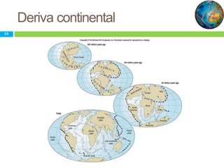 Deriva continental
23
 