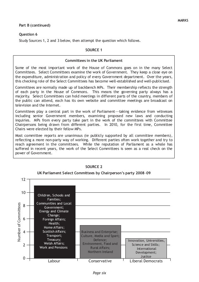 National 5 Modern Studies exemplar exam National 5 Modern Studies exemplar exam