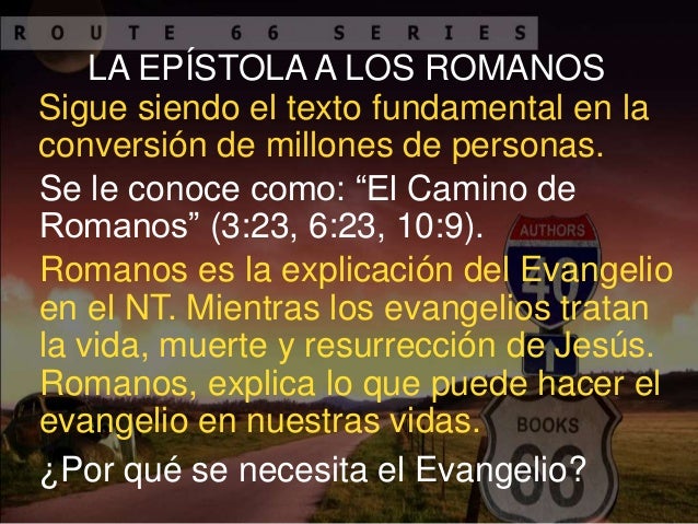 Bosquejo romanos galatas y hebreos