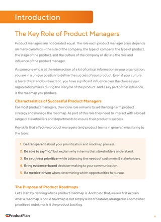 Product roadmap guide | PDF
