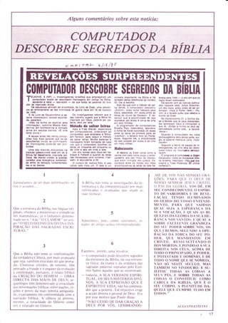 A revista "O Clamor" - 1 - A mulher vestida de sol