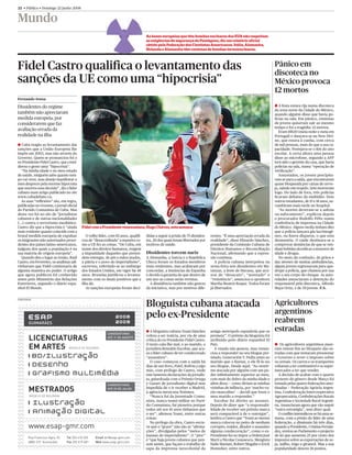 16 • Público • Domingo 22 Junho 2008




Mundo
 Tibete Polícias e soldados impedem manifestações em Lhasa

                                                                                                                                                                                       NIR ELIAS/REUTERS
Os militares tornaram a sua presença bem notada durante a cerimónia




Chama olímpica percorreu sob estreita
vigilância as ruas da capital tibetana
Jornalistas e populares foram rigorosamente controlados pelas autoridades para poderem
assistir à coreograﬁa preparada em Lhasa pelo regime comunista chinês
                                           “O céu do Tibete jamais se alterará    tação de Março, em Lhasa como em                                           tes, numa manobra propagandística
Jorge Heitor
                                        e a bandeira vermelha, com as cinco       todo o Tibete, com o alegado objecti-      Detenções no Nepal              própria dos regimes totalitários.
a A chama olímpica passou mesmo         estrelas (símbolo da China), aí ondea-    vo de vir a prejudicar o êxito dos Jogos                                      Algumas dezenas de jornalistas
pelo Tibete, apesar de todos os pro-    rá para sempre, bem alto”, procla-        Olímpicos de Pequim, que abrem a 8         Meio milhar de tibetanos        estrangeiros receberam uma auto-
testos que houve em todo o mundo.       mou o chefe regional do PCC, Zhang        de Agosto. Mas ele nega as acusações       exilados no Nepal e que ontem   rização especial para cobrir a ceri-
O desﬁle terminou, sob fortes me-       Qingli, na cerimónia que assinalou o      e diz preferir a via do diálogo.           se manifestavam                 mónia. Mas tiveram de viajar numa
didas de segurança, por baixo do        ﬁm do cortejo. “Conseguiremos es-           A chama olímpica que percorreu           frente à embaixada da China     caravana fortemente guardada, sem
imponente palácio de Potala (antiga     magar totalmente os esquemas sepa-        o mundo e agora dá a volta à China         em Katmandu, contra a           hipótese de circular livremente por
residência principal do Dalai Lama),    ratistas da clique do Dalai Lama.”        tem originado grande controvérsia,         passagem da chama olímpica      entre a população, nem de lhe faze-
depois de fazer, durante mais de duas                                             pelo que toda a gente estava atenta ao     pela cidade de Lhasa, foi       rem perguntas que revelassem o seu
horas, um percurso a que só tiveram     Dalai Lama fez “coisas más”               que iria acontecer no dia em que ela       detido pela polícia local       verdadeiro estado de espírito.
acesso pessoas cuidadosamente es-       Pequim acusa o chefe tradicional de       chegasse a Lhasa. Havia polícias e sol-    e conduzido a diversas             Há três meses, aliás, que os jorna-
colhidas.                               uma terra profundamente religio-          dados a cada esquina, ﬁscalizando os       esquadras, com a promessa       listas estrangeiros não podem andar
  Os funcionários do Partido Comu-      sa de ter feito “muitas coisas más”.      grupos de habitantes que deveriam          de que mais tarde viria a ser   pelas ruas de Lhasa, conforme notava
nista da China (PCC) encarregados       Uma delas parece ser não amar             aplaudir a tocha, numa coreograﬁa          libertado, quando chegasse      ontem a BBC; e de igual modo são
da administração do Tibete aprovei-     devidamente a China, que deveria          planiﬁcada ao milímetro.                   a noite. Os manifestantes, na   muito escassos os turistas que ac-
taram a passagem da chama olímpica      considerar a sua pátria. Mas o Dalai        “A passagem da chama dos Jogos           sua maioria freiras e monges    tualmente conseguem autorização
por essa região autónoma para criti-    Lama deixou o Tibete em 1959, por         Olímpicos de Pequim ateará ainda           budistas, ostentavam o          para conhecer o Tibete — região pla-
carem o Dalai Lama, líder espiritual    ter entrado em conﬂito com o regime       mais o espírito patriótico do povo”,       pavilhão do Governo tibetano    náltica da Ásia Central que é a mais
do território, desde há muito exila-    comunista.                                disse outro líder do PCC no Tibete,        no exílio e gritavam: “China    elevada de todo o planeta, e por isso
do. E assim defenderem o controlo          Segundo as autoridades, o 14.º Da-     Qin Yizhi, em sintonia com os dísticos     mentirosa, deixa o Tibete”.     é por vezes referida como o “Tecto
da mesma por Pequim.                    lai Lama incitou aos protestos e à agi-   desfraldados por grupos de estudan-                                        do Mundo”.
 