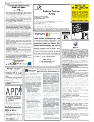 24 • Público • Domingo 22 Junho 2008




Local
 Ordenamento Frente ribeirinha perde dirigente e cidade preserva vistas ao Tejo


                                                     Futuro                                                                 Retirada
                                                   da zona da                                                           de grande parte
                                               Docapesca, entre                                                     do tráfego rodoviário da
                                         Pedrouços e Algés, mantém-                                               zona ribeirinha, desviando-
                                          -se por definir: plano ontem                                          -o para a zona da cidade mais a
                                         apresentado não contempla                                             norte, e enterramento parcial da
                                        a sua requalificação, referindo                                        Avenida de Brasília, que passará
                                       apenas o surgimento no local de                                        em vala. Não faz sentido continuar
                                        um centro de investigação da                                                                                                 Museu
                                                                                  Aproveitamento              a haver carros parados à beira-rio,                  dos Coches,
                                        Fundação Champalimaud, em              da desactivada doca               diz o vereador do Urbanismo,
                                         2010, com projecto assinado                                                                                           defronte da estação
                                                                               do Poço do Bispo e de                    Manuel Salgado.                     ferroviária de Alcântara-
                                            pelo arquitecto Charles
       Planos                                       Correia.
                                                                             Algés para zonas de praia,
                                                                          onde também serão instaladas
                                                                                                                                                             Mar. É um dos projectos
                                                                                                                                                          emblemáticos da Sociedade
        para a                                                                 piscinas em batelões.
                                                                          A concretização desta ideia não
                                                                                                                                                         Frente Tejo, este equipamento
                                                                                                                                                        cultural da autoria do arquitecto
    frente do Tejo                                                         tem ainda um prazo definido,
                                                                            até porque para ser levada
                                                                                                                                                       brasileiro Paulo Mendes da Rocha,
                                                                                                                                                         para substituir o actual museu
    nos próximos                                                                à prática precisa da
                                                                                  concordância da
                                                                                                                                                         que fica ao lado do Palácio de
                                                                                                                                                                     Belém.
       25 anos                                                                     administração




Não vai haver construção
                                                                                                                                                     ses que ﬁcou à espera de começar
                                                                                                            Ana Henriques
                                                                                                                                                     a dirigir uma empresa que continua
                                                                                                            a Não vai haver construção à bei-        por constituir. As várias obras a cargo
                                                                                                            ra-rio. A promessa foi ontem repeti-     da Frente Tejo, que viu o seu orça-


à beira-rio, promete
                                                                                                            da pelo vereador do Urbanismo da         mento reduzido em 20 milhões de
                                                                                                            Câmara de Lisboa, Manuel Salgado,        euros, têm de estar prontas a tempo
                                                                                                            durante a apresentação dos planos        das comemorações do centenário da
                                                                                                            da autarquia para os 19 quilómetros      República, em Outubro de 2010.


Câmara de Lisboa
                                                                                                            de frente de rio da cidade. Na vés-         Depois de, como ﬁgura indigitada
                                                                                                            pera, soube-se que o advogado en-        por Sócrates, ter levado a cabo inú-
                                                                                                            carregue pelo Governo de dirigir a       meros contactos com as várias ins-
                                                                                                            reabilitação de Belém e ao Terreiro      tituições com responsabilidades na
                                                                                                            do Paço, José Miguel Júdice, abando-     frente ribeirinha, como a Marinha e
                                                                                                            nou o projecto, depois de ter estado     vários ministérios, o advogado clau-
José Miguel Júdice abandonou reabilitação da zona                                                           15 meses à espera de ser nomeado
                                                                                                            para o cargo.
                                                                                                                                                     dicou perante os obstáculos às suas
                                                                                                                                                     intenções de transformar estas duas
do Terreiro do Paço e de Belém, depois de estar há 15                                                          José Miguel Júdice, que já em Mar-
                                                                                                            ço tinha ameaçado o primeiro-mi-
                                                                                                                                                     zonas da cidade. E diz que um dia vai
                                                                                                                                                     escrever um livro sobre a experiência
meses à espera de ser nomeado. António Costa nega                                                           nistro José Sócrates de se ir embora,
                                                                                                            caso não fosse rapidamente empos-
                                                                                                                                                     por que passou, por esta ser revela-
                                                                                                                                                     dora sobre a forma como se trabalha
divergências e desvaloriza: “É uma questão lateral”                                                         sado como presidente da sociedade
                                                                                                            de capitais públicos Frente Tejo – pa-
                                                                                                                                                     – ou não – em Portugal.
                                                                                                                                                        José Miguel Júdice nega quaisquer
                                                                                                            ra a qual tinha sido convidado pelo      desentendimentos com o presidente
                                                                                                            governante, e em que ia trabalhar a      da câmara, António Costa. O autarca
                                                                                                            título gracioso – salienta os 15 me-     também. Menos pacíﬁco terá sido o
 