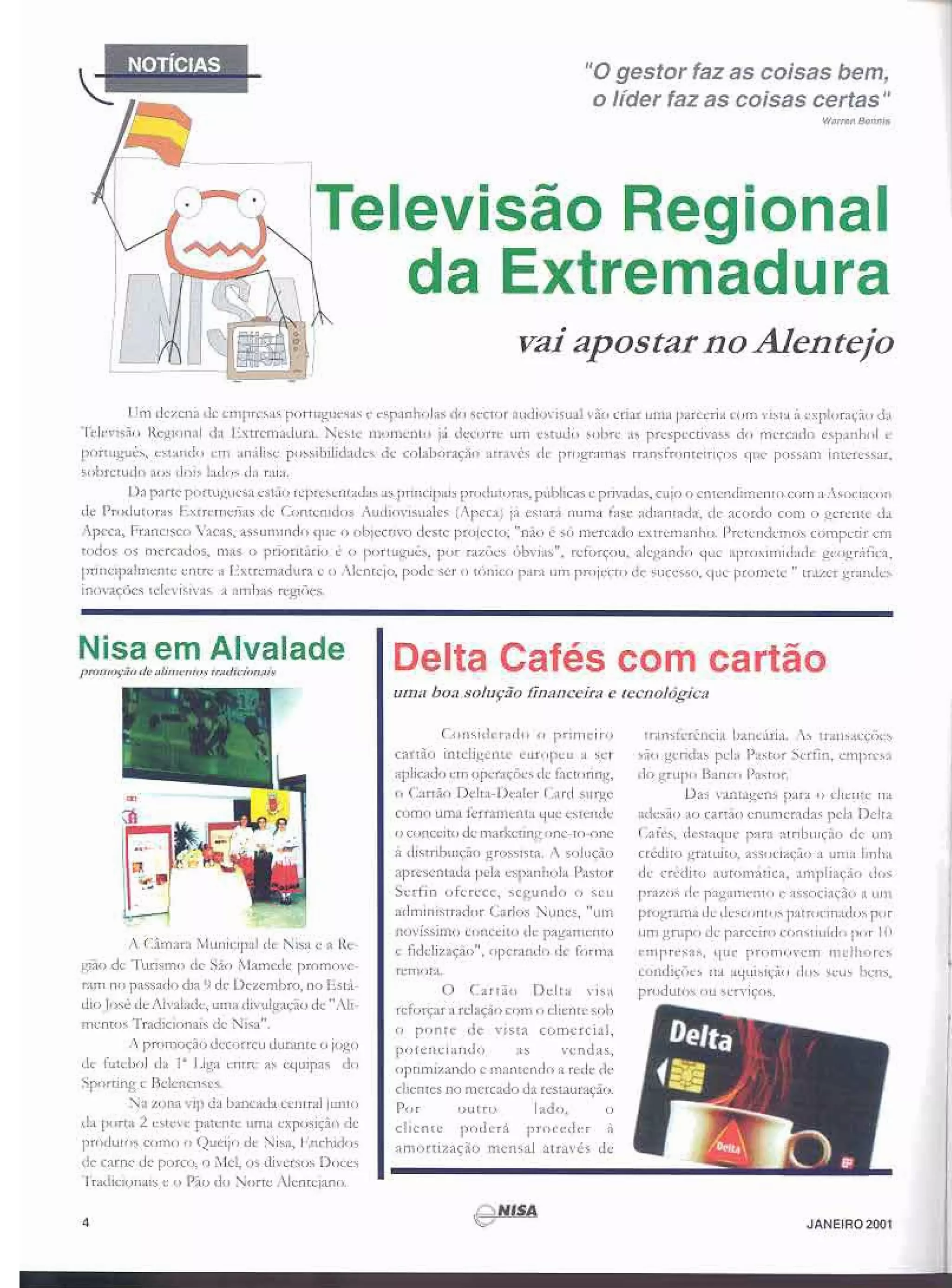 Nisa Economia – Janeiro 2001