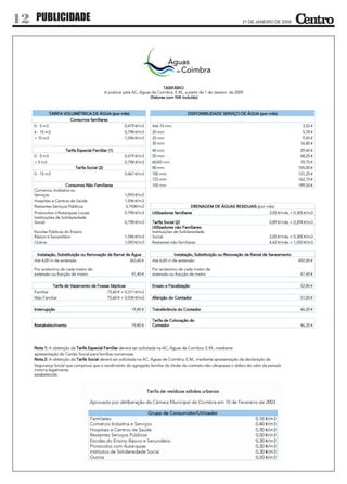 12   PUBLICIDADE   21 DE JANEIRO DE 2009
 