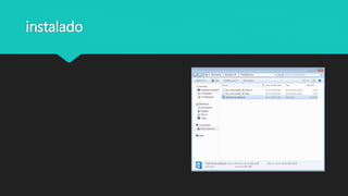 instalado
 