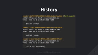 History
66Christian Münch / @cmuench / muench.devChristian Münch / @cmuench / muench.dev
 