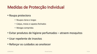 Insectos Roupa Malaria ppt | PPTX