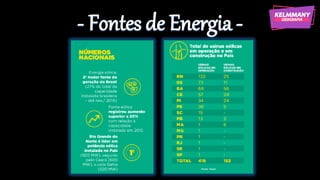 - Fontes de Energia -
 