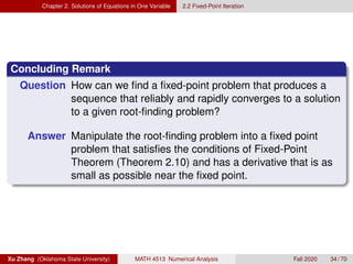 NA-Ch2-Student.pdf numerical computing chapter 2 solution | PDF