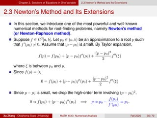 NA-Ch2-Student.pdf numerical computing chapter 2 solution | PDF