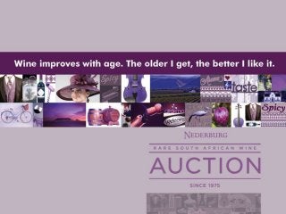 2012 Nederburg Auction Producer Presentation