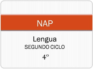 NAP - Lengua - 4º