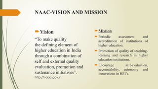 Comprehensive Guide to NAAC and NBA Accreditation in Higher Education ...