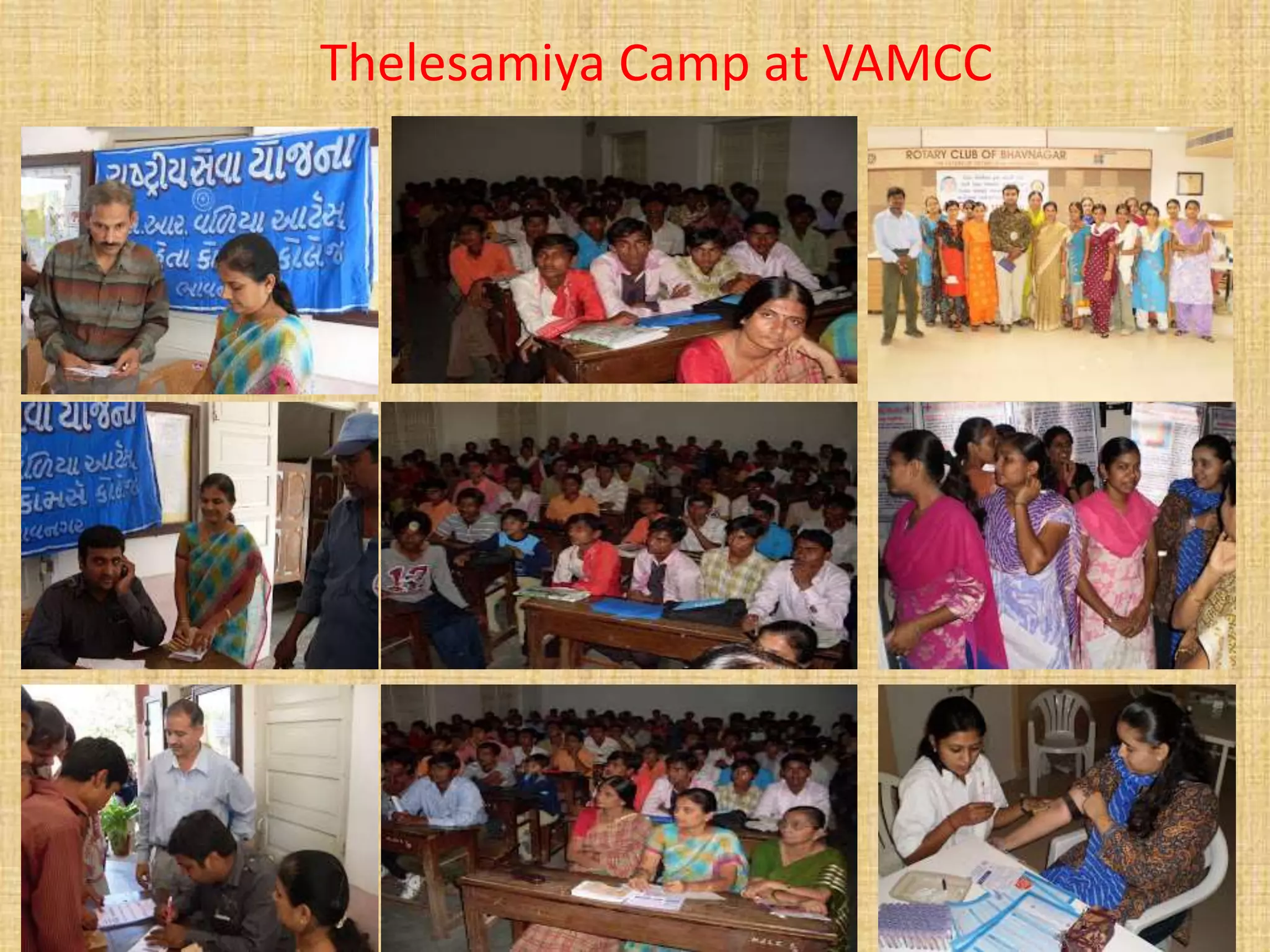 Thelesamiya Camp at VAMCC
 