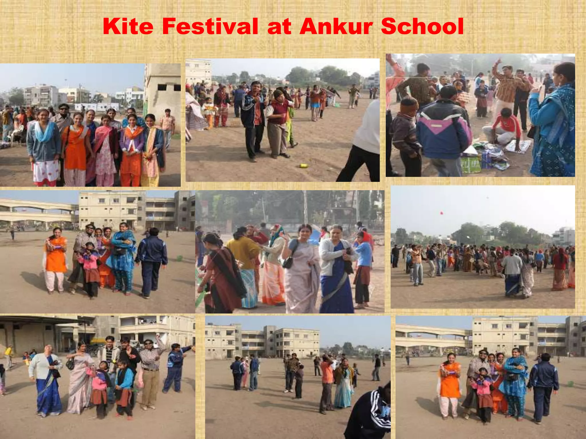 Kite Festival at Ankur School
 