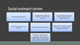Social outreach centre
 