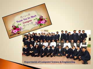 Department of Computer Science & Engineering
 