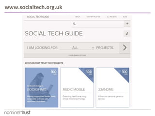 www.socialtech.org.uk
 