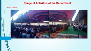 Range of Activities of the Department
Photo Gallery
 