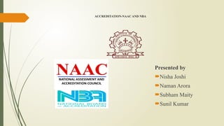 Comprehensive Overview of NAAC and NBA Accreditation Processes in ...
