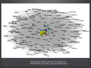 Zoomable Visualization Available @
http://computationallegalstudies.com/
 