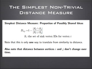 The Simplest Non-Trivial
Distance Measure
 