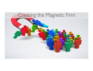 Creating the Magnetic Firm
 