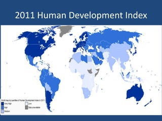 2011 Human Development Index
 