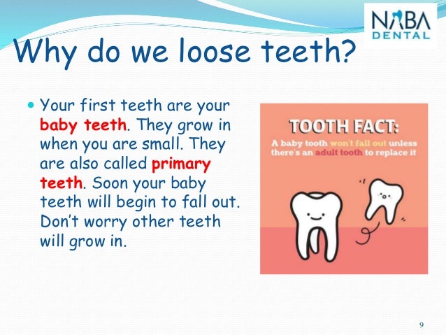 In what order do baby teeth fall out?