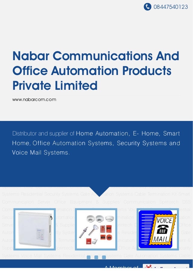 Nabar communicationsandofficeautomationproductsprivatelimited