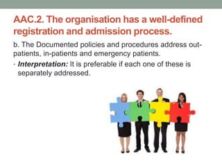 Access, Assessment and Continuity of Care (AAC) NABH | PPTX