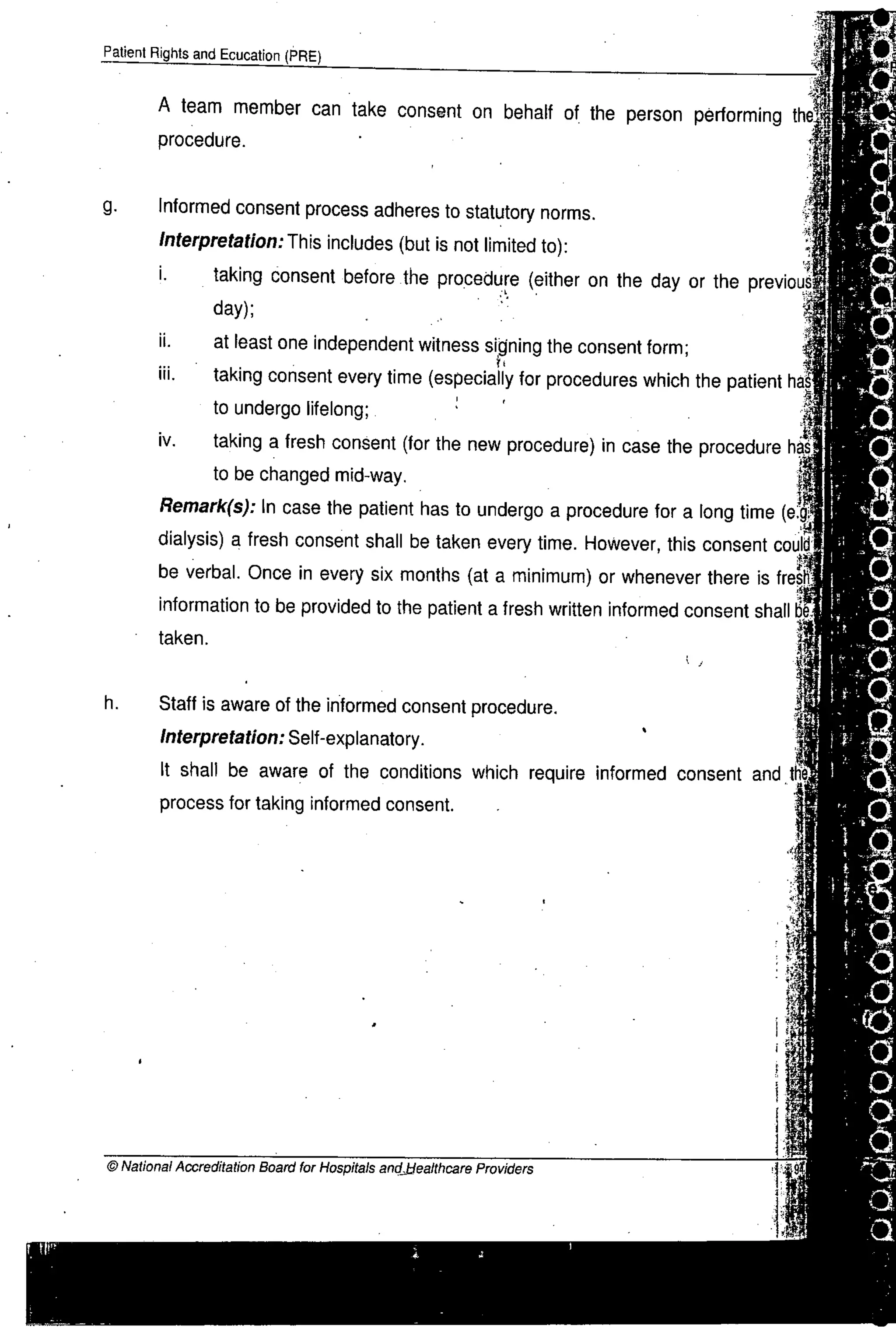 NABH Standards 3rd Edition