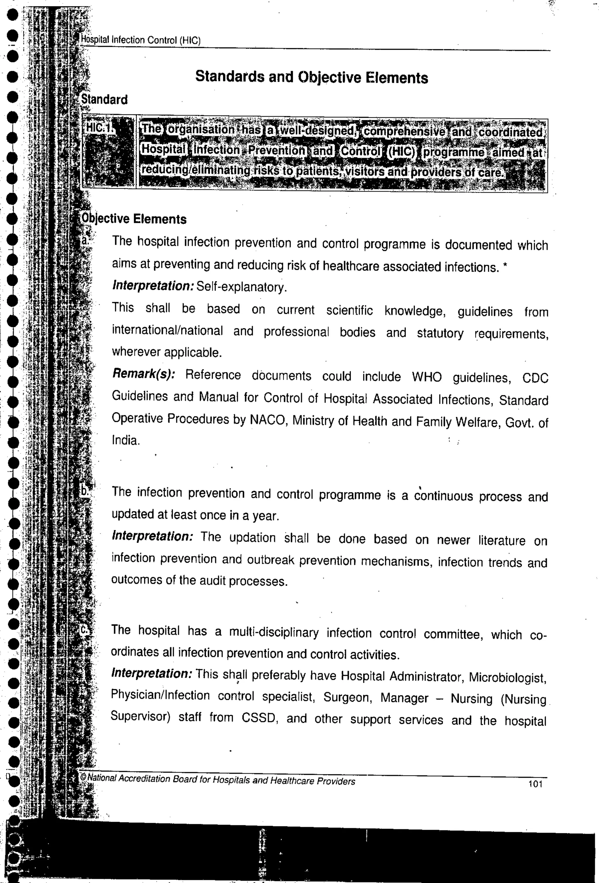 NABH Standards 3rd Edition