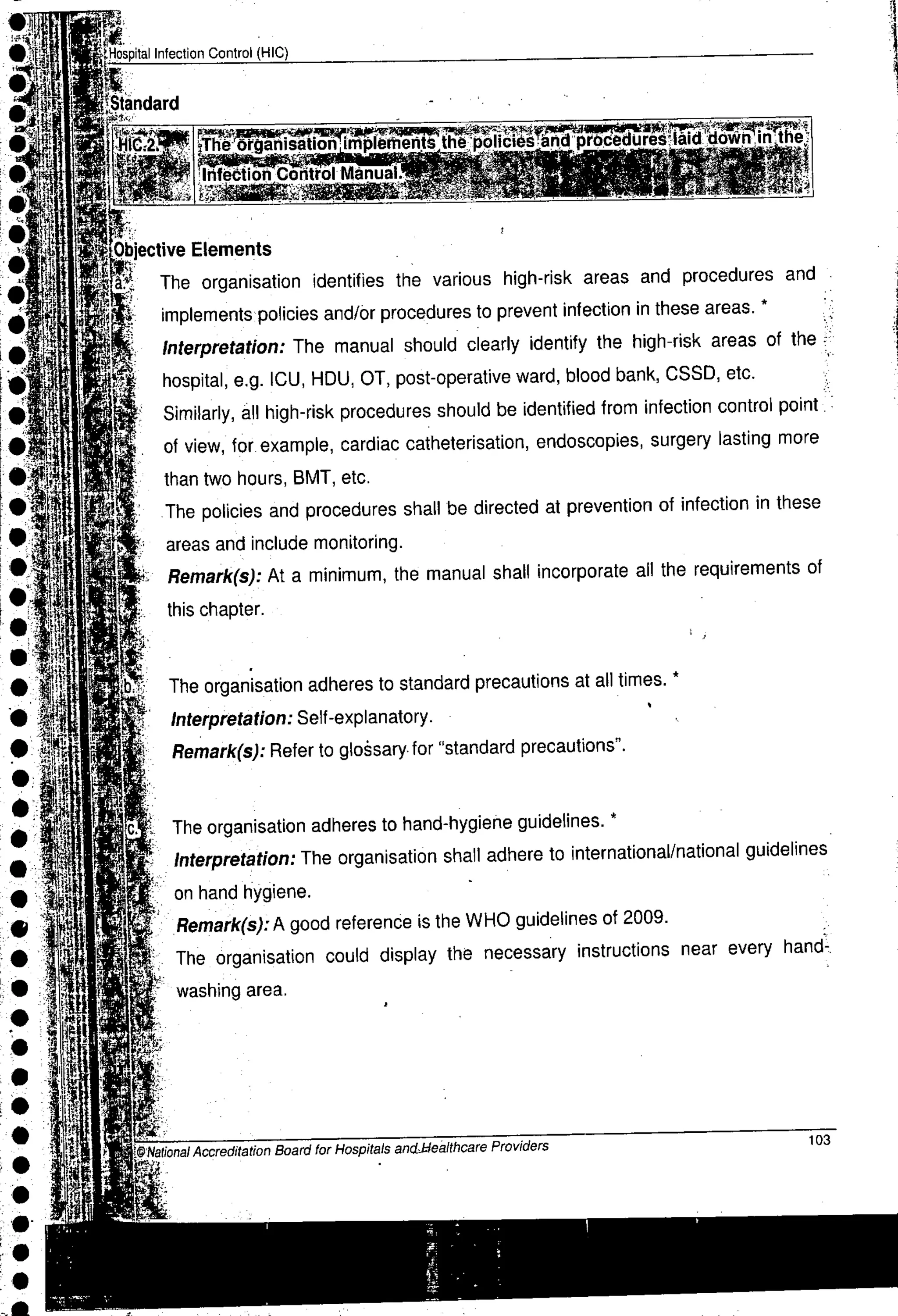 NABH Standards 3rd Edition
