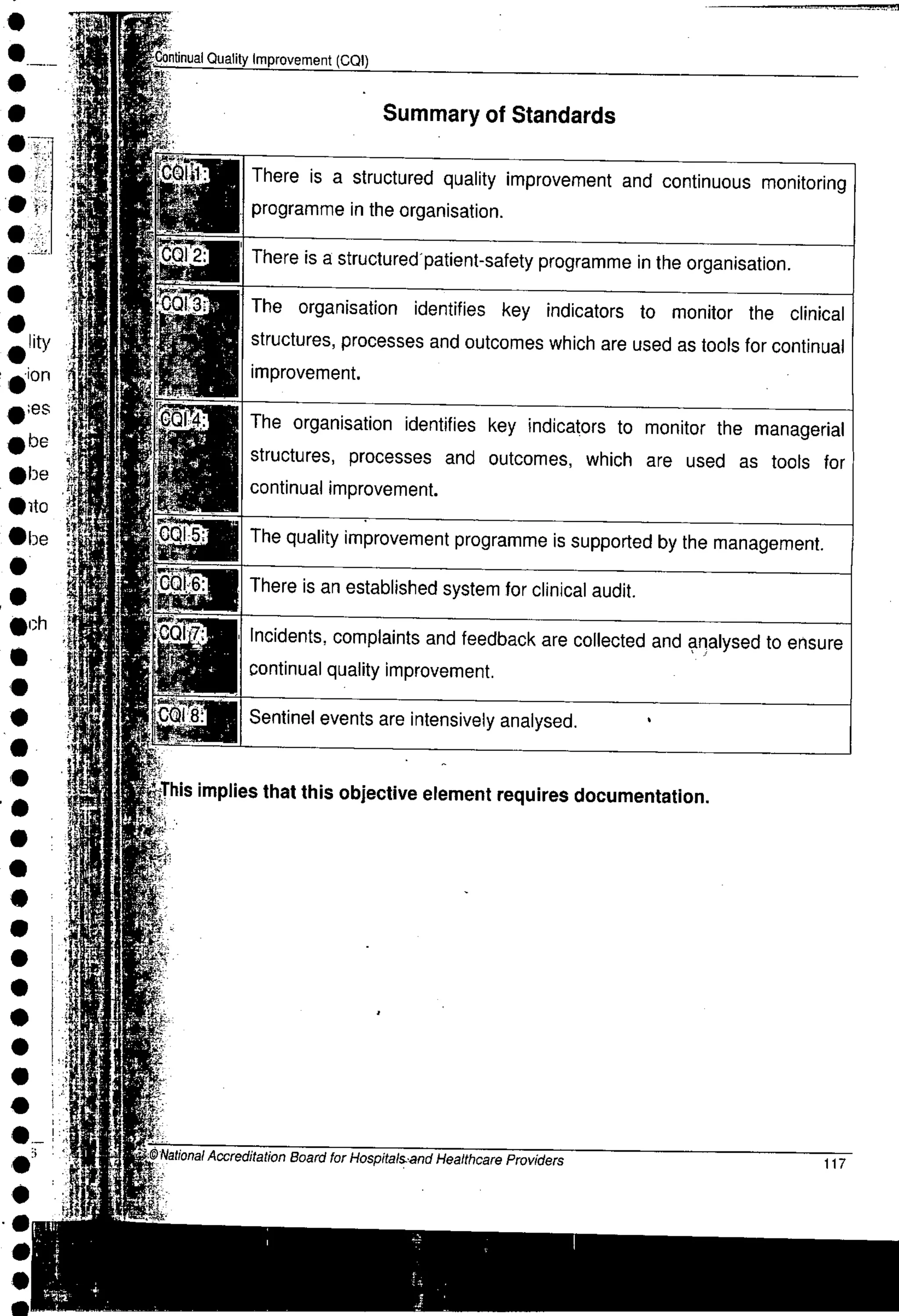 NABH Standards 3rd Edition