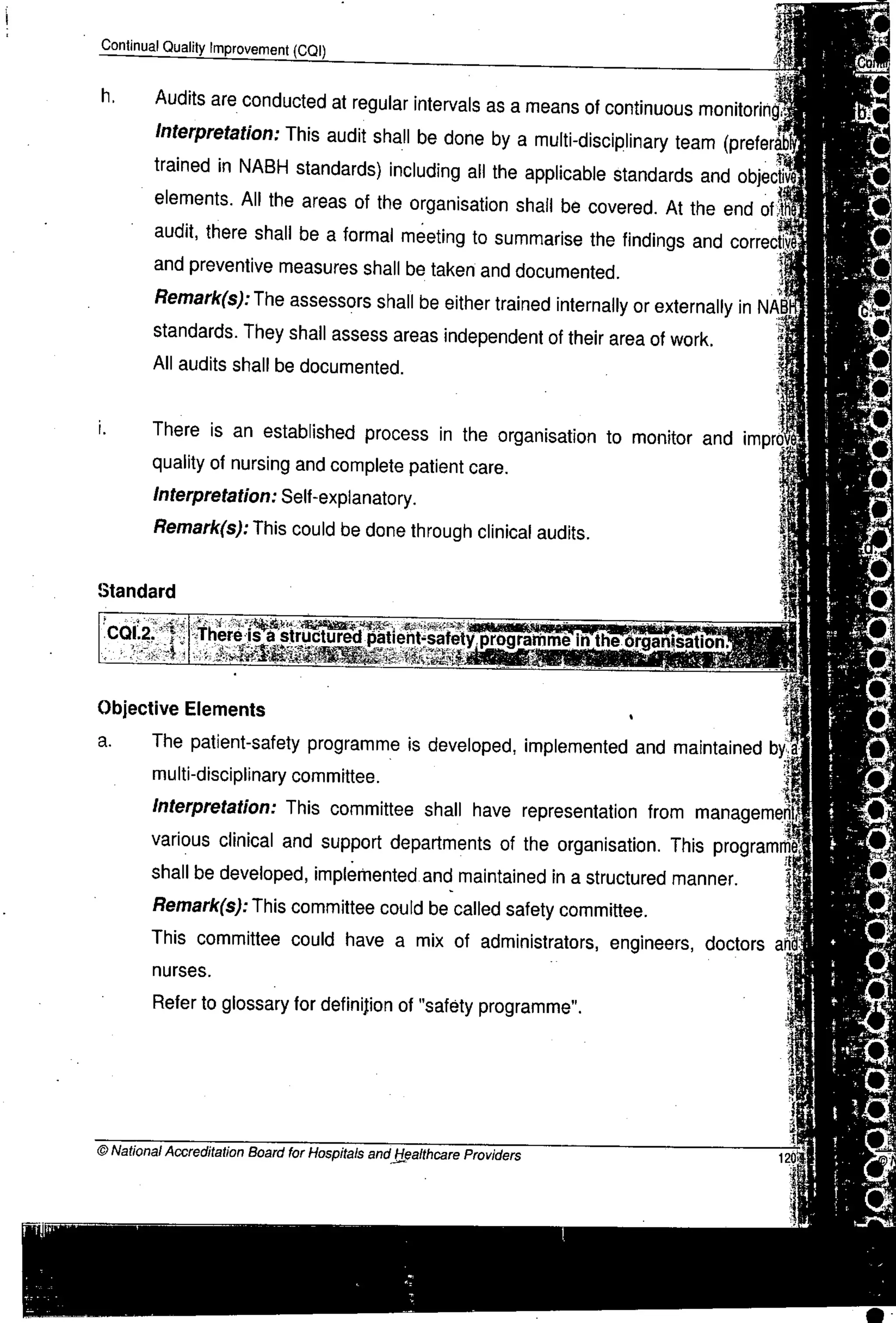 NABH Standards 3rd Edition