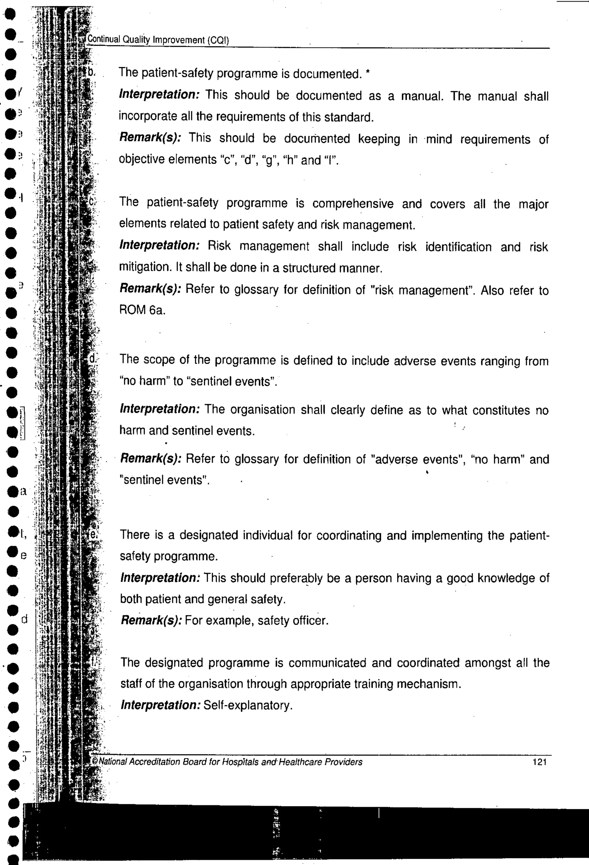 NABH Standards 3rd Edition