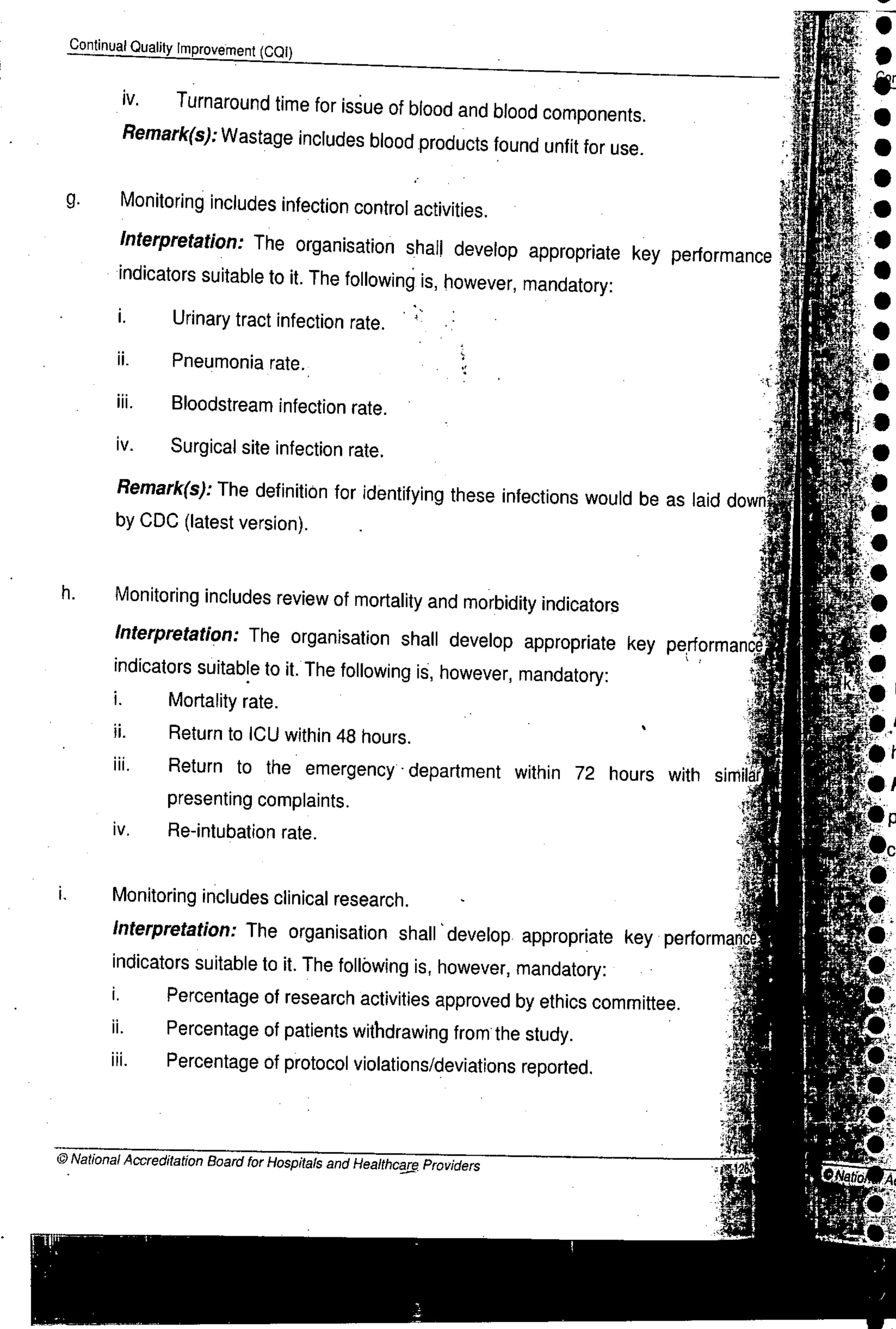 NABH Standards 3rd Edition