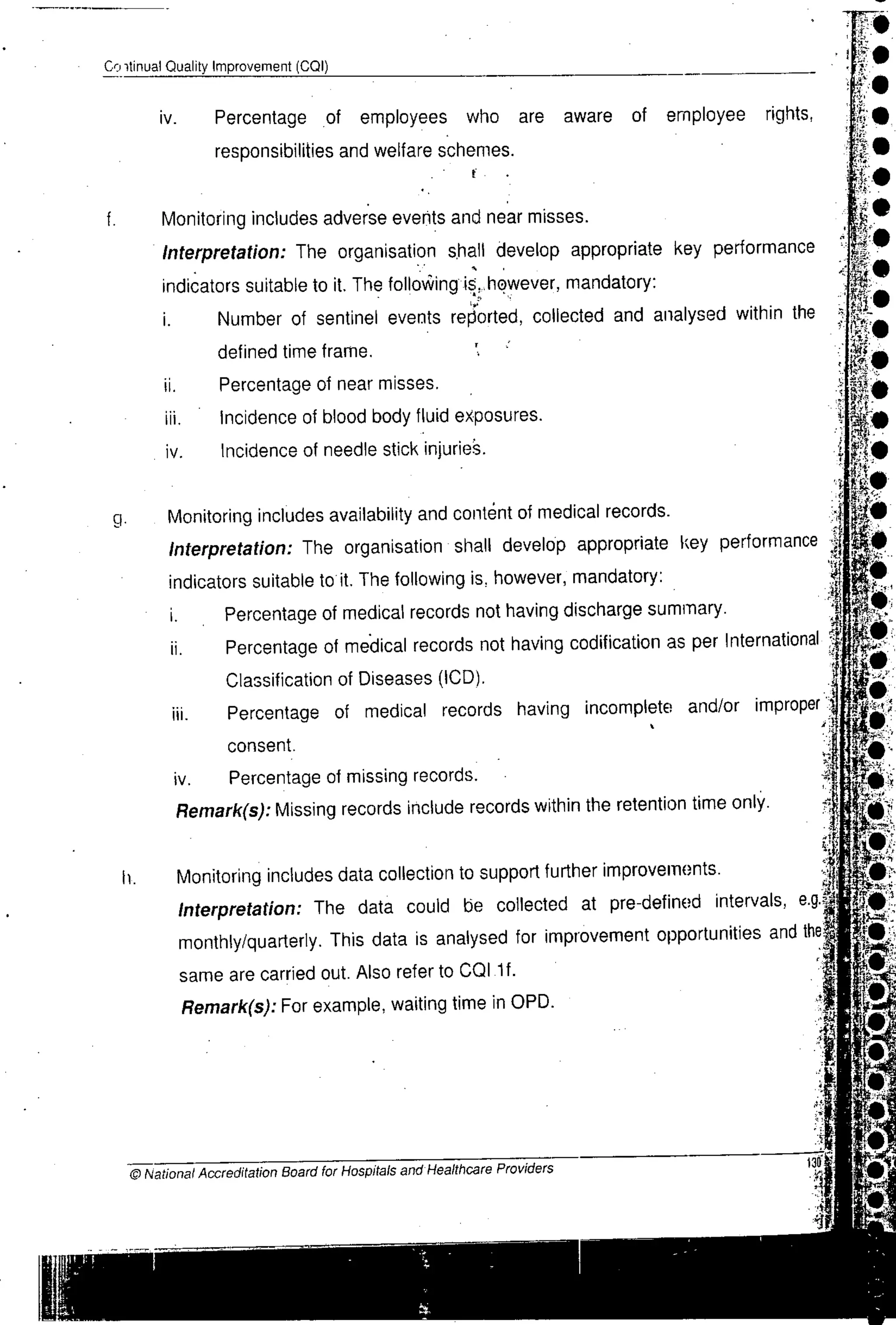 NABH Standards 3rd Edition