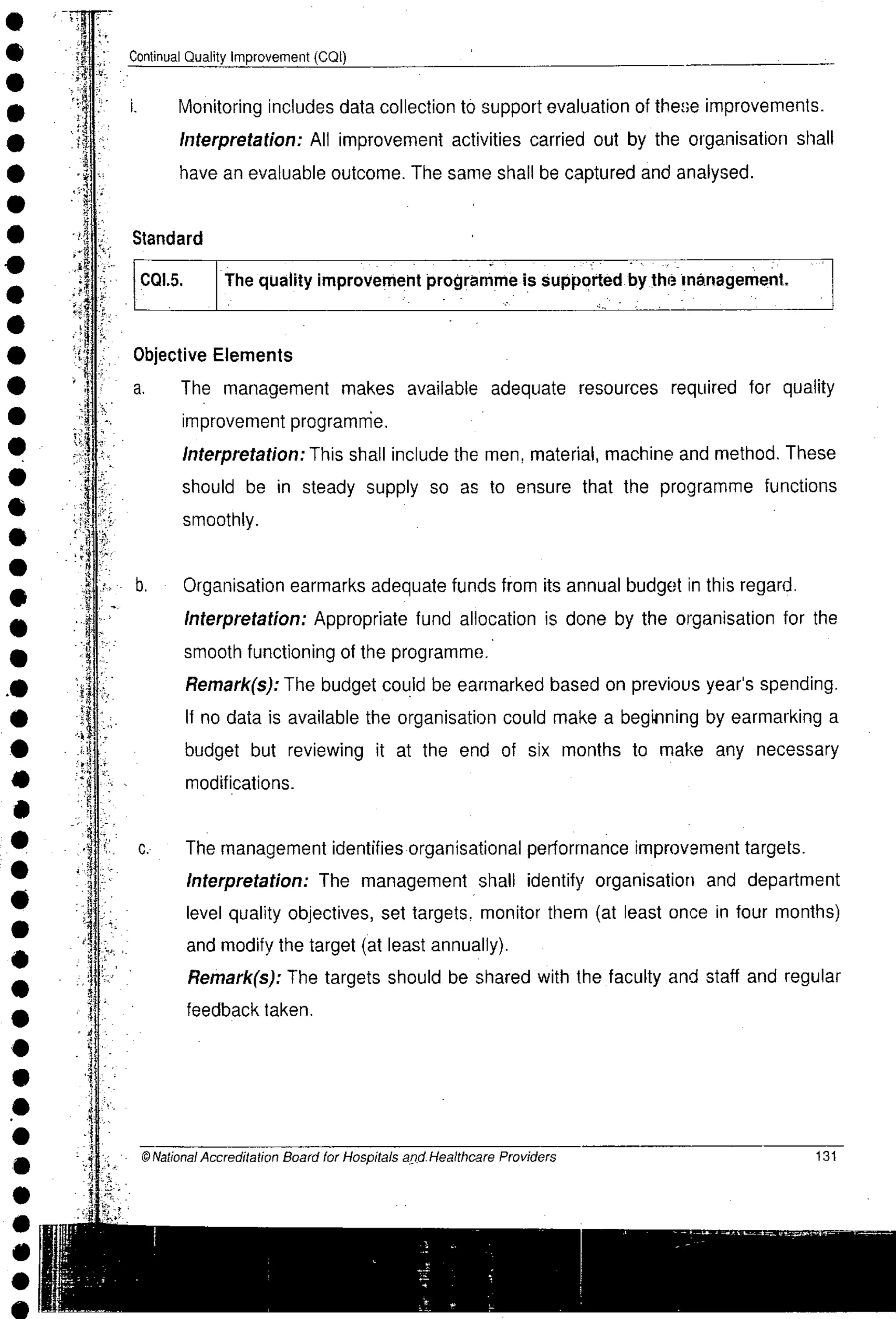NABH Standards 3rd Edition