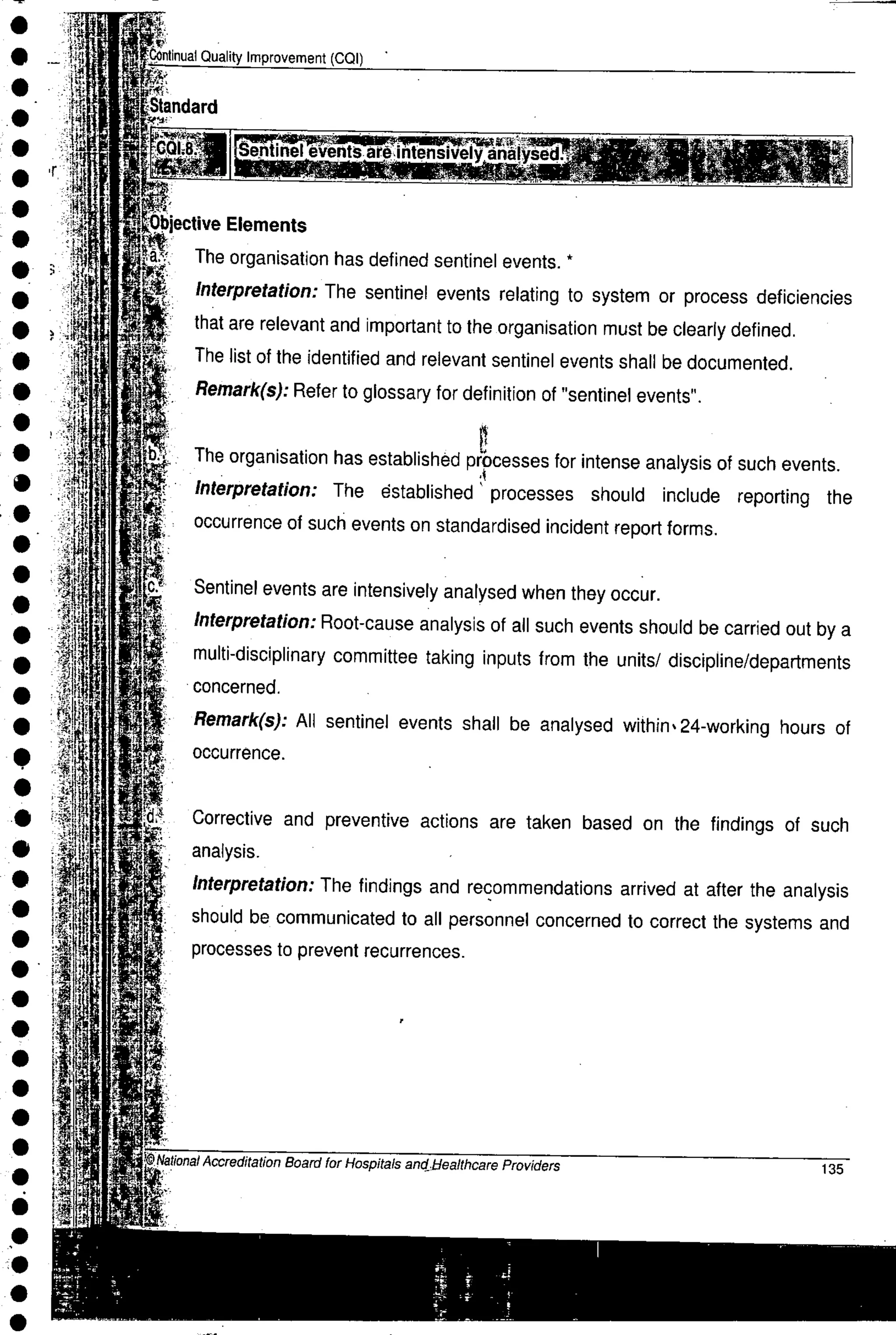NABH Standards 3rd Edition