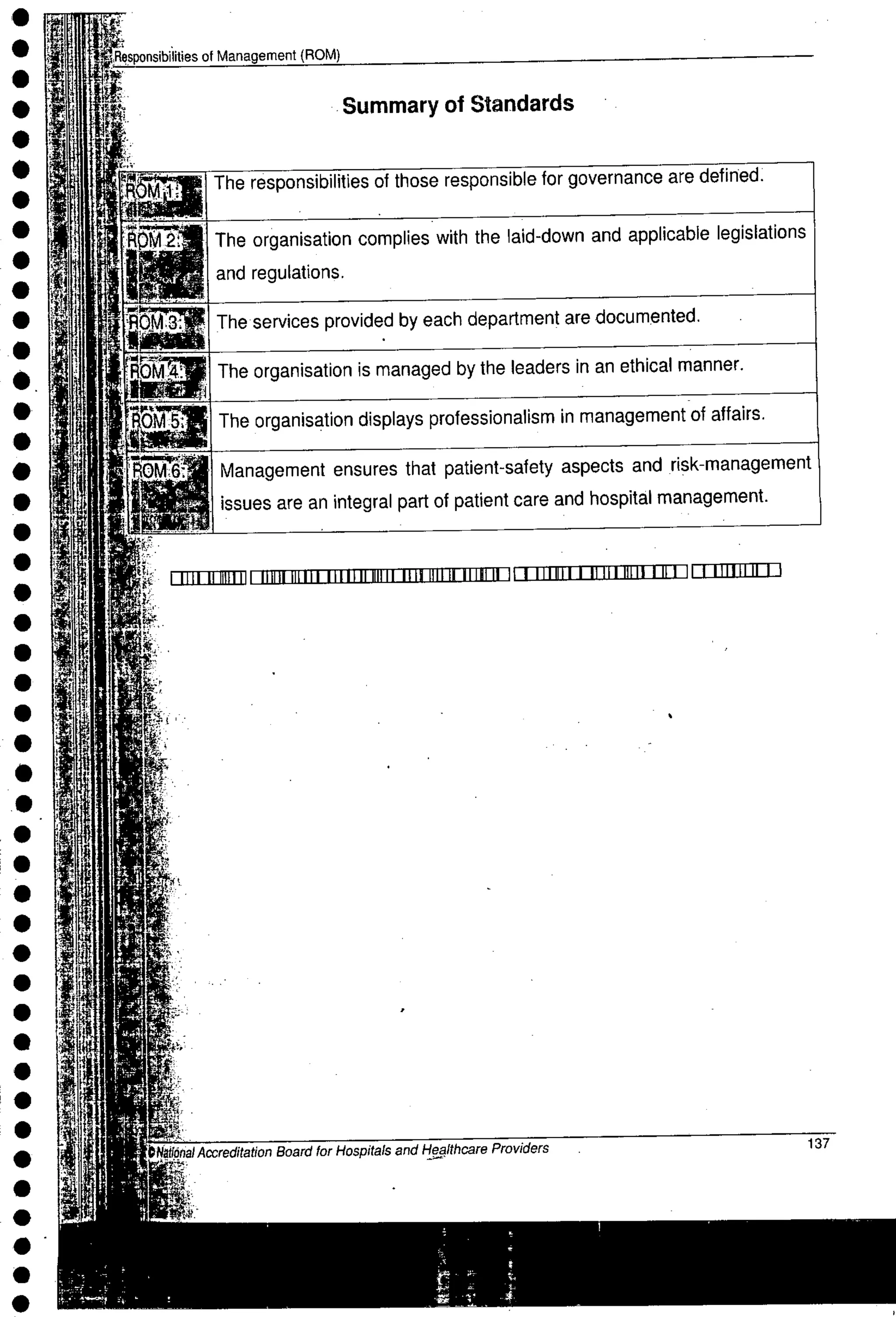 NABH Standards 3rd Edition