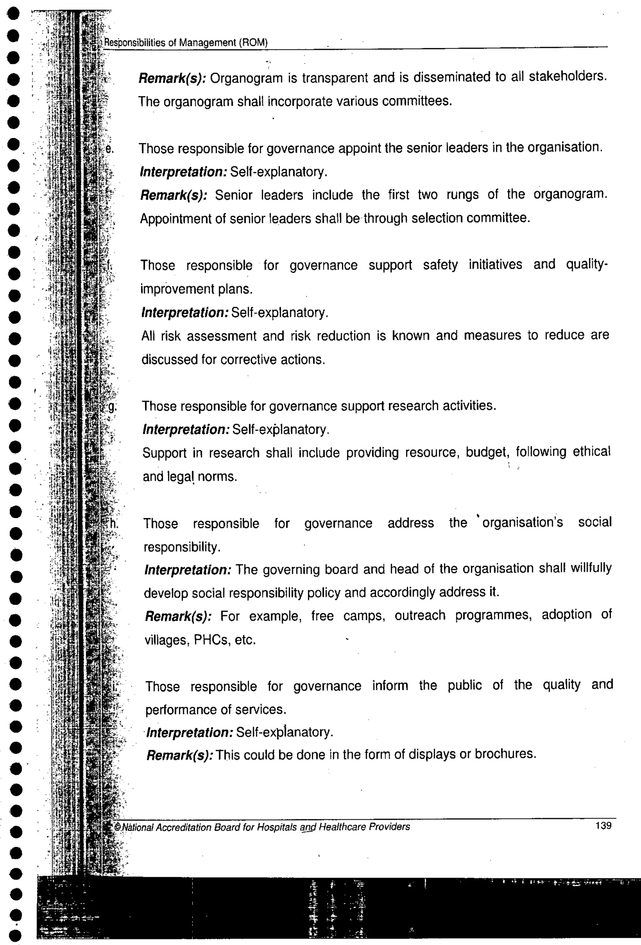 NABH Standards 3rd Edition