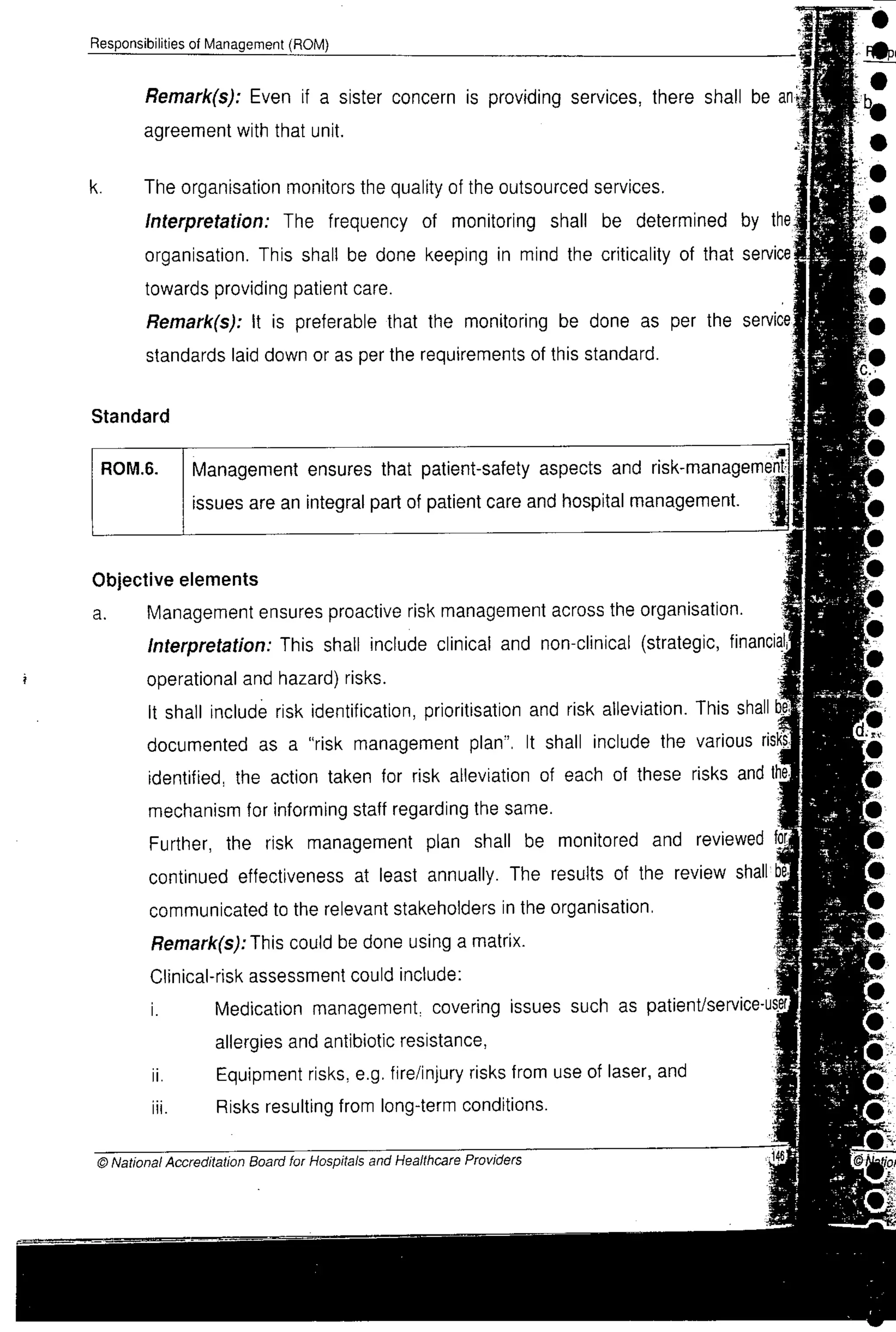 NABH Standards 3rd Edition