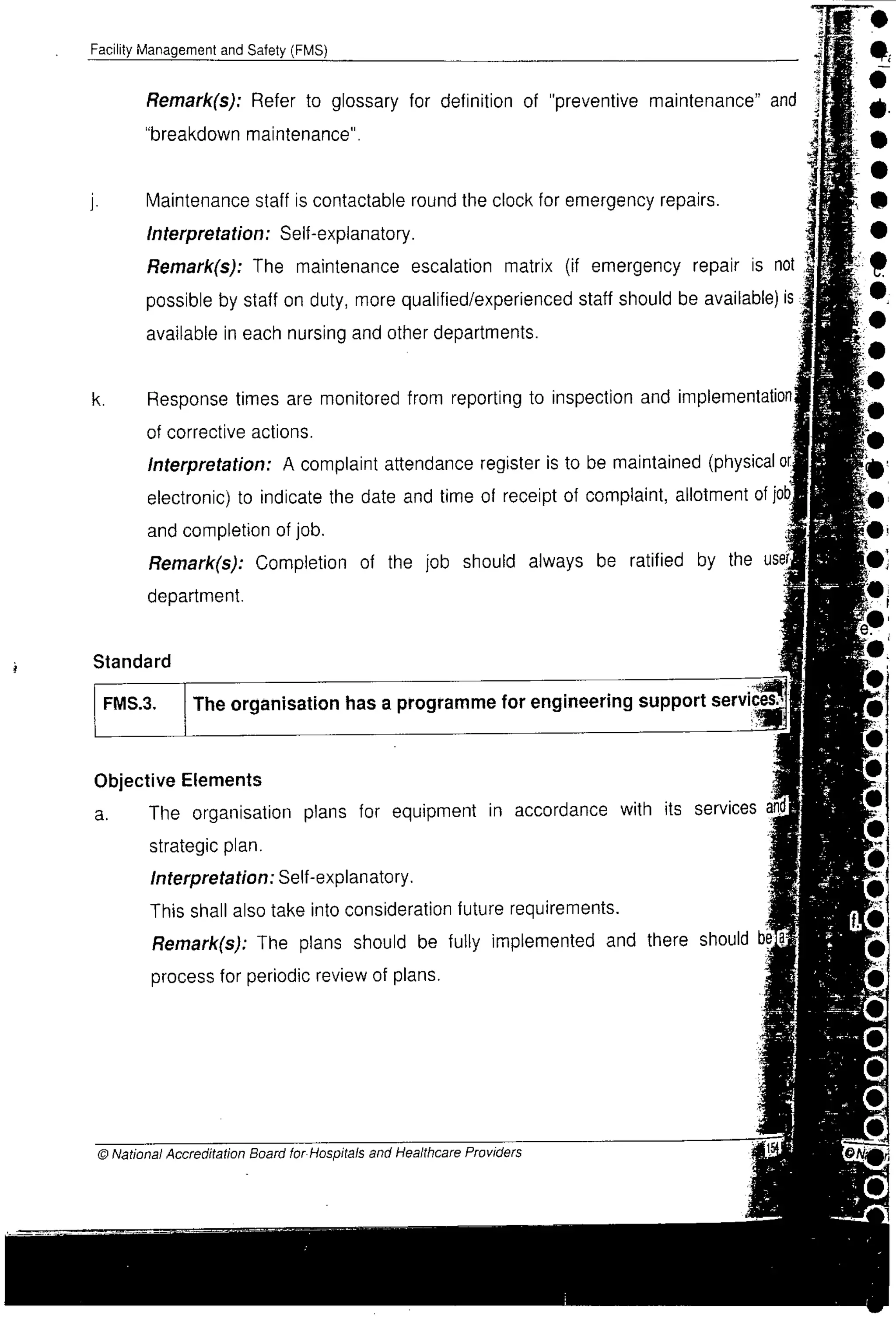 NABH Standards 3rd Edition