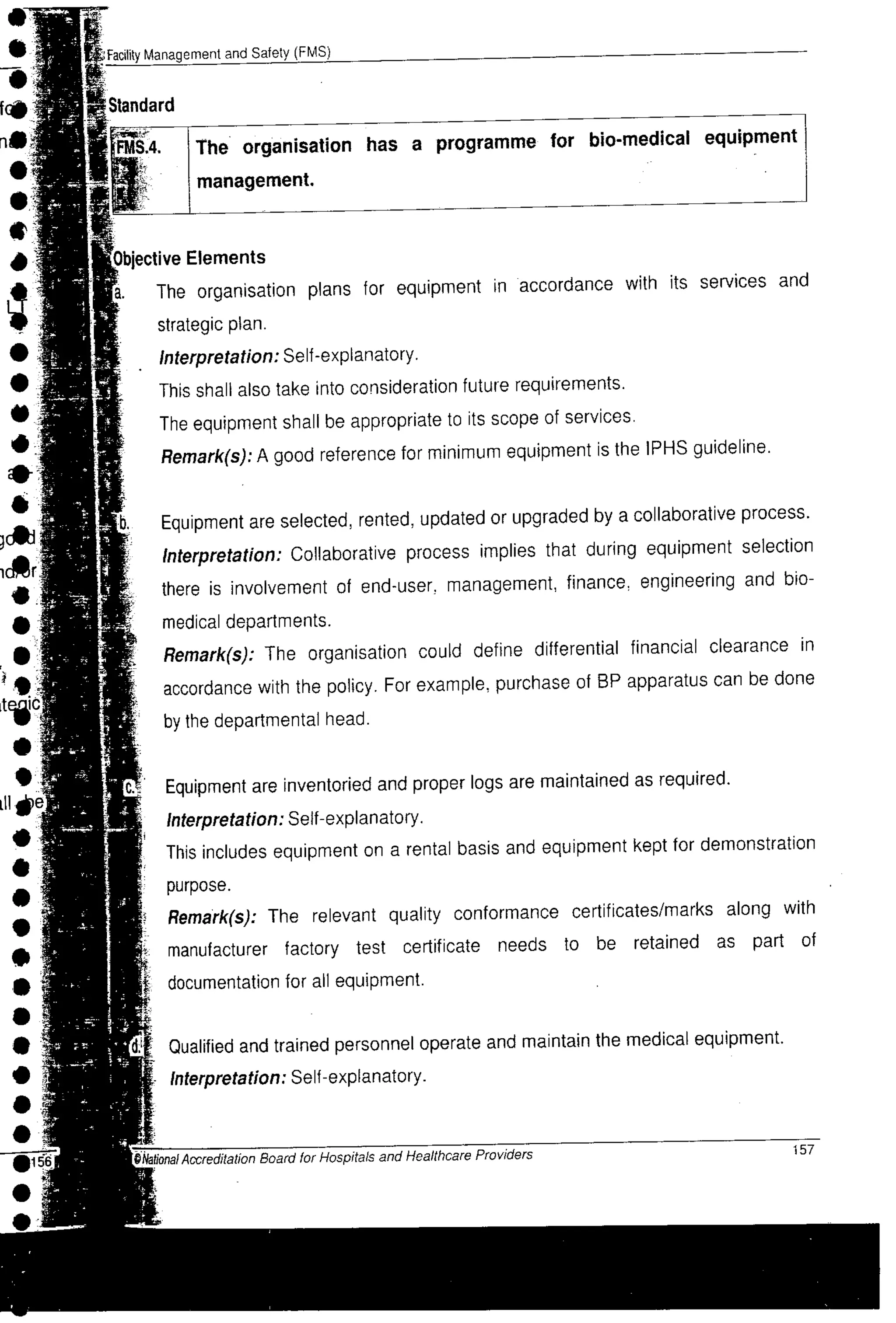 NABH Standards 3rd Edition