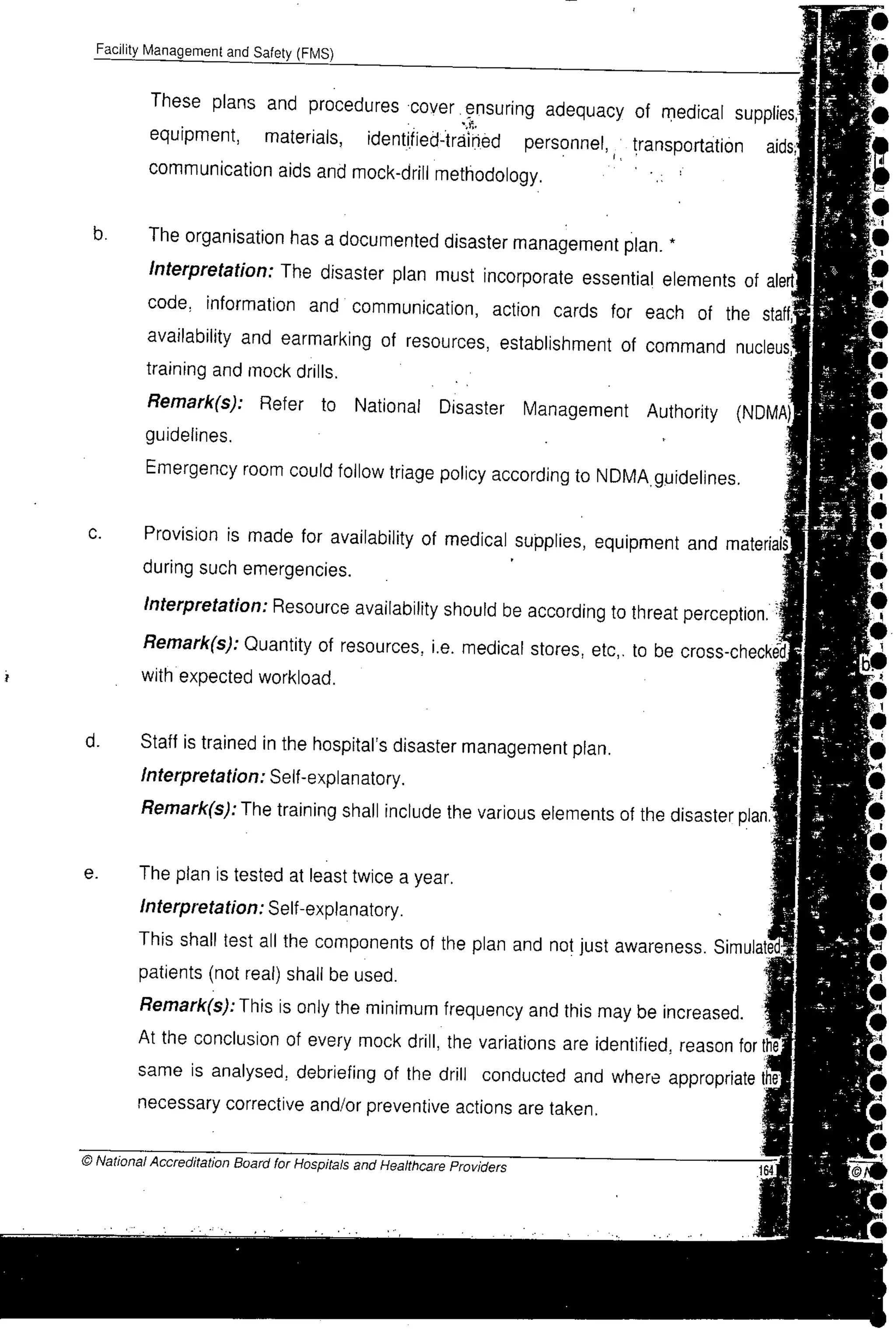 NABH Standards 3rd Edition