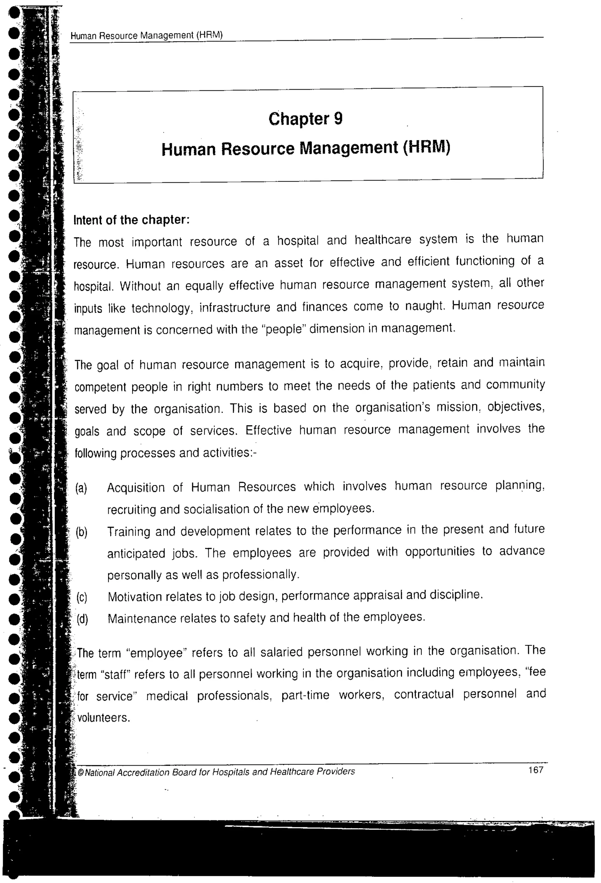 NABH Standards 3rd Edition